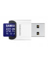 SAMSUNG PRO Plus microSD 512GB Up to 180MB/s Read and 130MB/s Write speed with Class 10 4K UHD incl. Card reader 2023 - nr 19