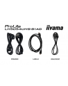 iiyama Monitor 50 cali LH5054UHS-B1AG 24/7, VA, ANDROID.11, 4K, SDM, 2x10W - nr 52