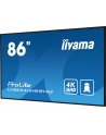 iiyama Monitor 86 cali LH8654UHS-B1AG 24/7, IPS, ANDROID.11, 4K, SDM, 2x10W - nr 10