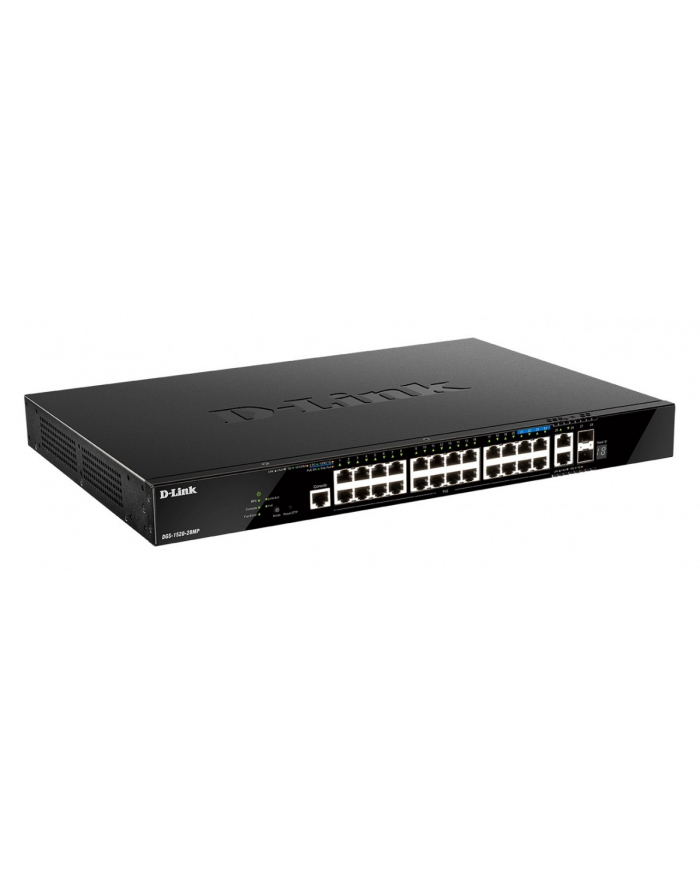 d-link Przełącznik Smart DGS-1520-28MP 20GE PoE 4x2.5GE 2x10GE 2SFP+ główny