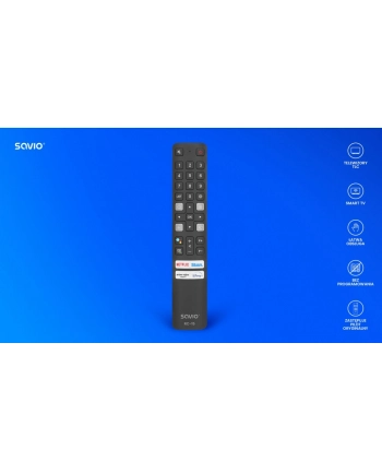 savio Pilot uniwersalny/zamiennik do TV TCL, Smart TV, RC-15