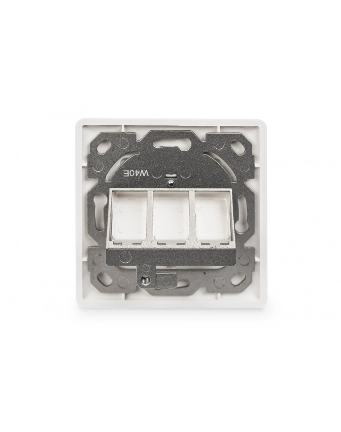 DIGITUS Leerdose Keystone Module,3xRahmen 80x80mm+Zentralp. główny