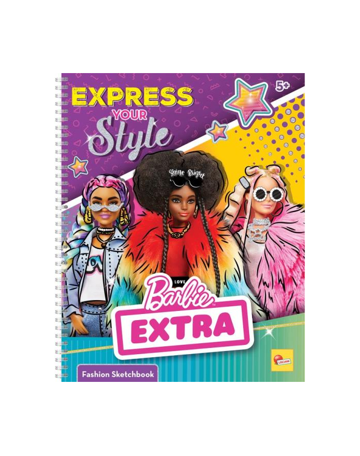 lisciani giochi Szkicownik Barbie Express Your Style 12679 główny