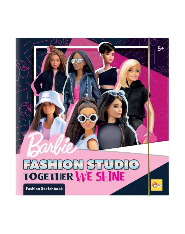 lisciani giochi Szkicownik Barbie Fashion Studio Together We Shine 12808 główny