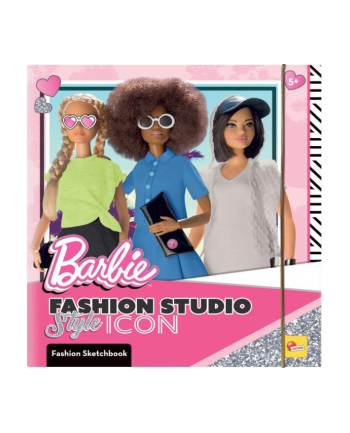 lisciani giochi Szkicownik Barbie Fashion Studio Style Icon 12839