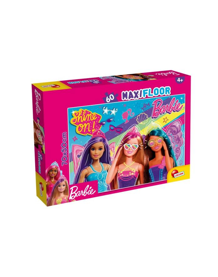 lisciani giochi Puzzle podłogowe 60el Maxi Floor Barbie LISCIANI 99450 główny