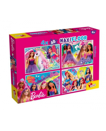 lisciani giochi Puzzle podłogowe 4x48el Maxi Floor Barbie LISCIANI 99467