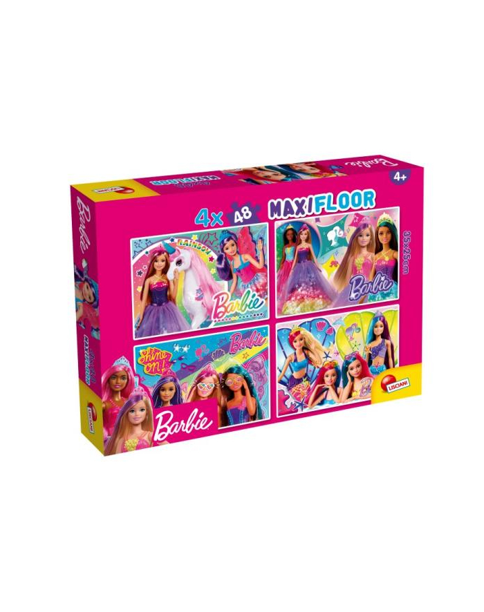 lisciani giochi Puzzle podłogowe 4x48el Maxi Floor Barbie LISCIANI 99467 główny