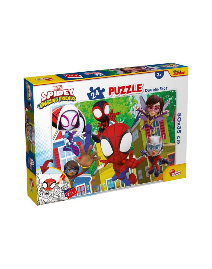 lisciani giochi Puzzle podłogowe dwustronne 24el Marvel Spidey This is a team! LISCIANI 99665 główny