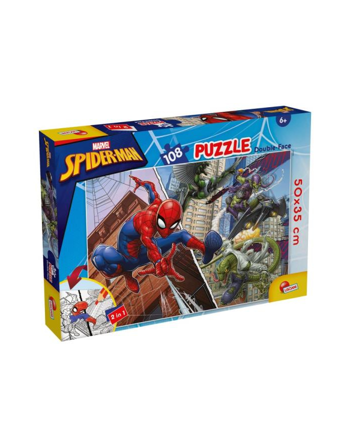 lisciani giochi Puzzle podłogowe dwustronne 108el Marvel Spiderman LISCIANI 99702 główny
