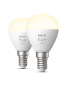 Philips HUE Kolor: BIAŁY Teardrop P45 E14 LED Bulb (Twin Pack, Replaces 40 Watt) - nr 2