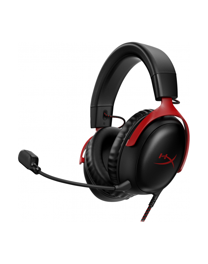 hyperx Zestaw słuchawkowy Cloud III czarno-czerwony główny