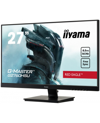 iiyama Monitor G-Master 27 cali G2760HSU-B3 TN,165Hz,0.5ms,400cd/m2,HDMI,DP,USB