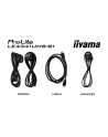 iiyama Monitor wielkoformatowy 43 cale LE4341UHS-B1 IPS,4K,18/7,LAN,USB,HDMI - nr 46