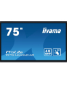 iiyama Monitor wielkoformatowy 75 cali TE7514MIS-B1AG INFRARED,50pkt,VA,4K,7H,WiFi,MIC,USB-c - nr 1