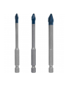 bosch powertools Bosch Expert HEX-9 HardCeramic drill set, 3 pieces (  5 / 6 / 8mm) - nr 7