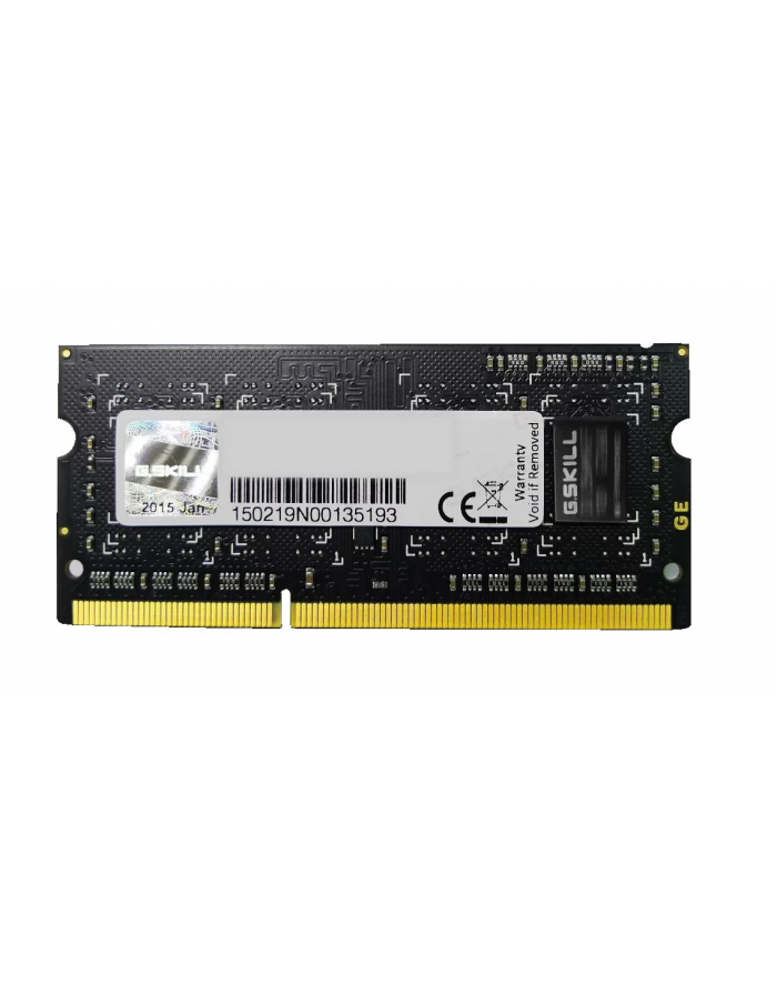 g.skill Pamięć notebookowa SODIMM DDR3 8GB 1333MHz CL9 1,5V główny