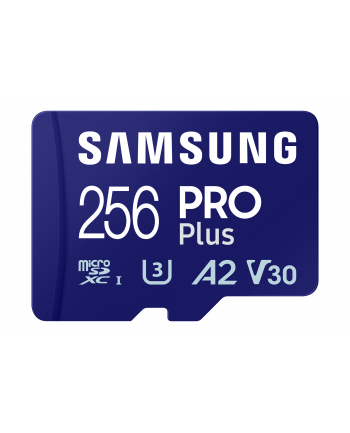 samsung Karta pamięci microSD PRO Plus MD-MD256SA/(wersja europejska) + adapter