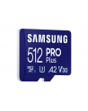 samsung Karta pamięci microSD PRO+ MD-MD512SA/(wersja europejska) + adapter - nr 37