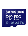 samsung Karta pamięci microSD PRO+ MD-MD512SA/(wersja europejska) + adapter - nr 54