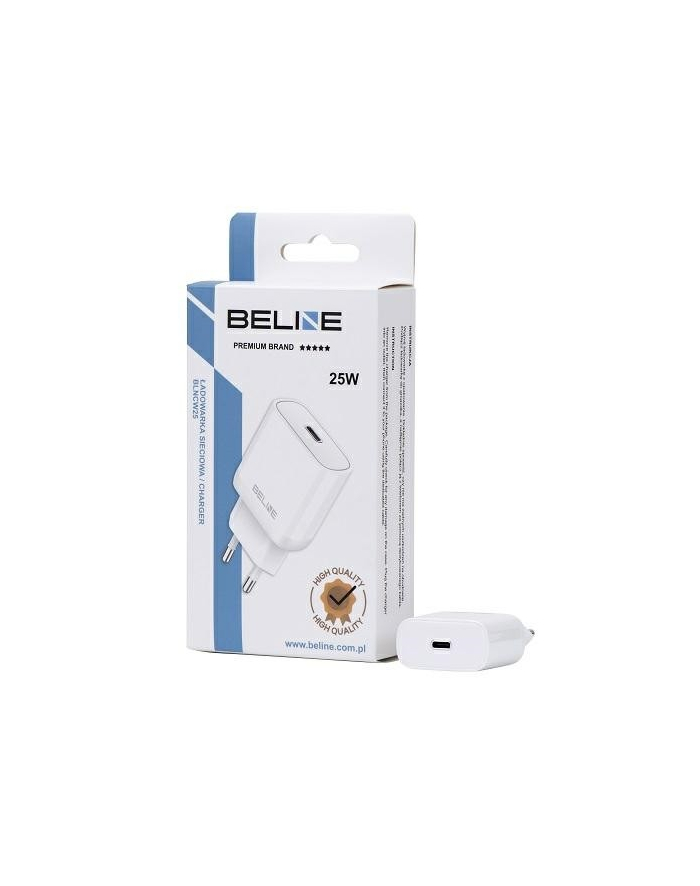 beline Ładowarka sieciowa 25W USB-C PD 3.0 bez kabla, biała główny