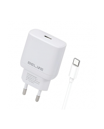 beline Ładowarka sieciowa 25W USB-C + kabel USB-C, biała