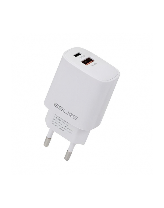 beline Ładowarka sieciowa 30W USB-C + USB-A, biała główny