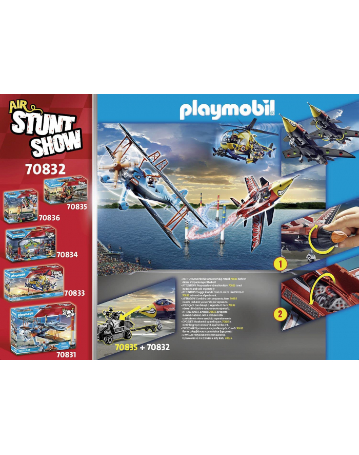 Playmobil Air Stunt Show Jet Eagle 70832 główny