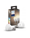 Philips HUE Kolor: BIAŁY Teardrop P45 E14 LED Bulb (Twin Pack, Replaces 40 Watt) - nr 1