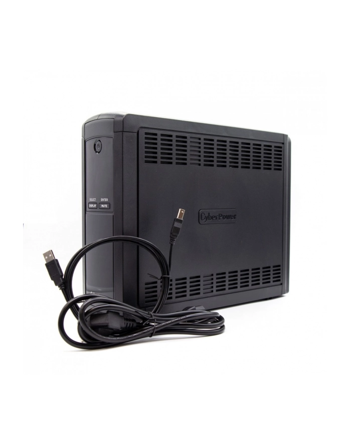 cyberpower Zasilacz awaryjny VP1200ELCD-FR 1200VA / 720W / 5xFR / AVR / LCD / RJ45 główny