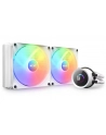 nzxt Chłodzenie wodne Kraken 280 RGB LCD Białe - nr 36