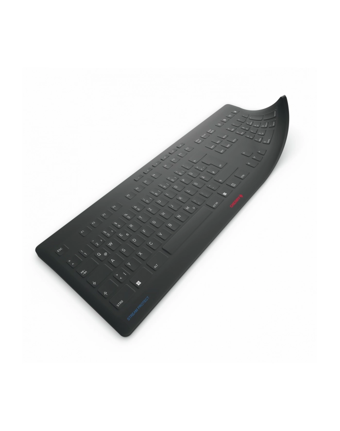 Cherry STREAM PROTECT MEMBRANE higieniczny silikonowy ochraniacz na klawiaturę dezynfekująca membrana do wszystkich klawiatur STREAM układ n główny
