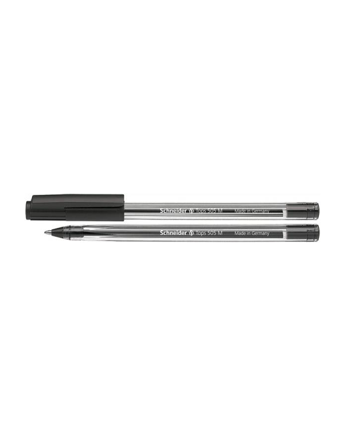 pbs connect Długopis SCHNEID-ER Tops 505, M, czarny p50 główny