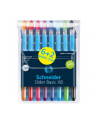 pbs connect Długopisy SCHNEID-ER Slider Basic, XB, 6 kolorów +2, etui z zawieszka - nr 1