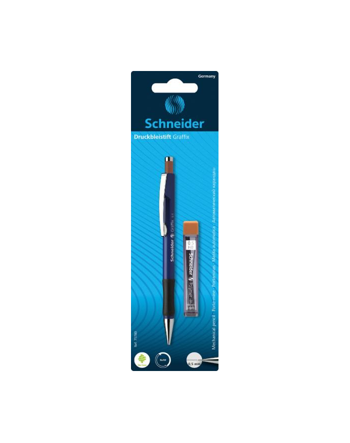 pbs connect Ołówek automatyczny SCHNEID-ER Graffix, 0,5 mm, blister główny