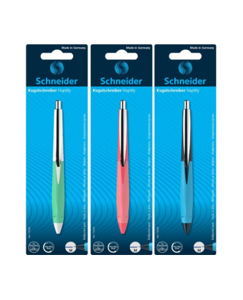 pbs connect Długopis automatyczny SCHNEID-ER Haptify, M, blister, mix kolorów