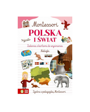 zielona sowa Książeczka Montessori. Polska i świat