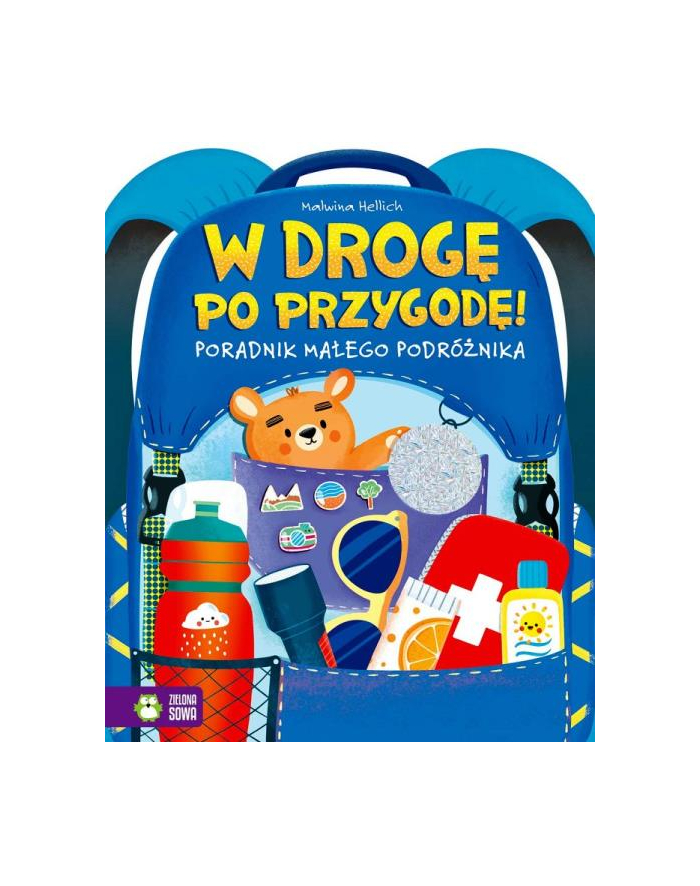 zielona sowa Książeczka W drogę po przygodę! Poradnik młodego podróżnika główny