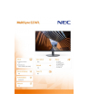 nec Monitor MultiSync E274FL  27 cali USB-C HDMI czarny - nr 5