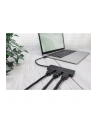 digitus Hub/Koncentrator 3-portowy USB Typ C/3x HDMI 4K/60Hz HDR HDCP 2.2 MST - nr 19