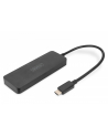 digitus Hub/Koncentrator 3-portowy USB Typ C/3x HDMI 4K/60Hz HDR HDCP 2.2 MST - nr 1