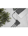 digitus Hub/Koncentrator 3-portowy USB Typ C/3x DisplayPort 4K/60Hz HDR HDCP 2.2 MST - nr 22