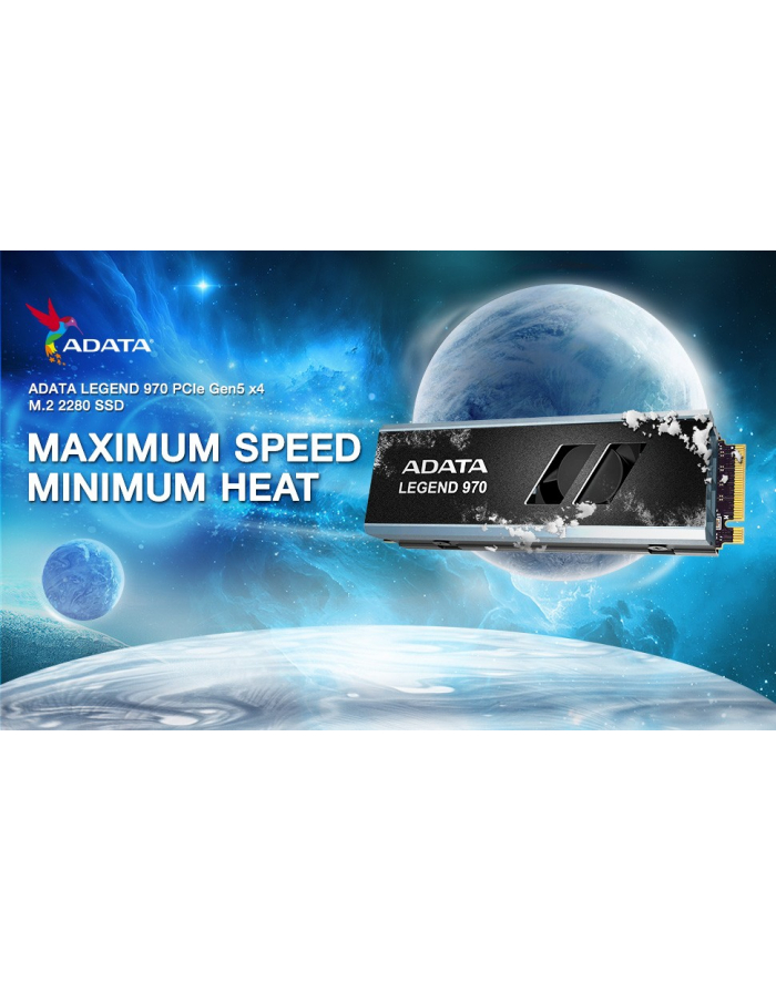adata Dysk SSD Legend 970 1000GB PCIe 5.0 9.5/8.5 GB/s M2 główny