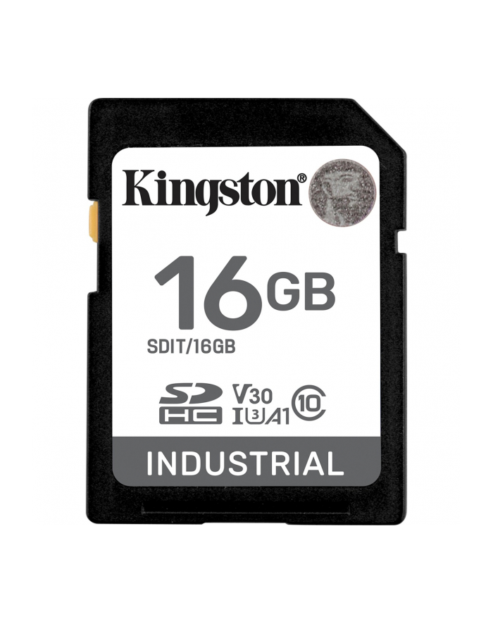 kingston Karta pamięci SD 16GB Industrial C10 UHS-I U3 V30 A1 pSLC główny