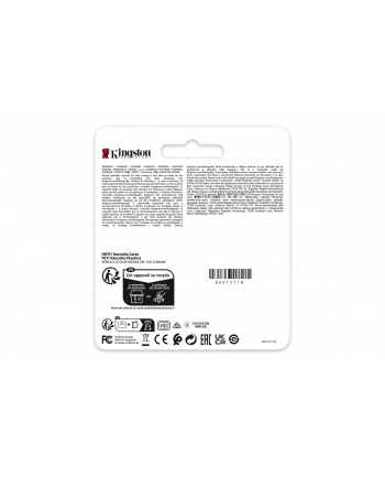 kingston Karta pamięci SD 8GB Industrial C10 UHS-I U3 V30 A1 pSLC