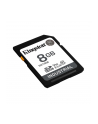 kingston Karta pamięci SD 8GB Industrial C10 UHS-I U3 V30 A1 pSLC - nr 31