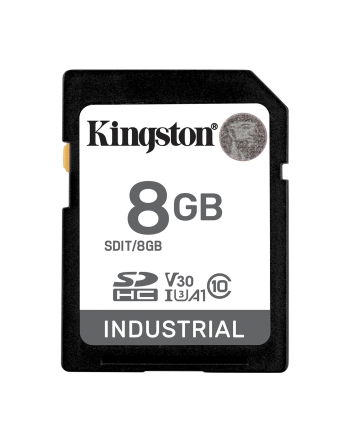kingston Karta pamięci SD 8GB Industrial C10 UHS-I U3 V30 A1 pSLC główny