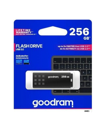 goodram Pendrive UME3 256GB USB 3.0 czarny