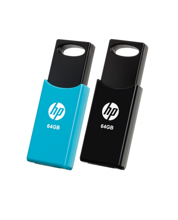 hp inc. Pendrive 64GB USB 2.0 Twin Pack HPFD212-64-TWIN