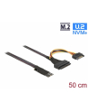 DELOCK  ADAPTER M.2 KEY M DO U.2 SFF-8639 NVME Z KABLEM 50 CM  () - nr 3